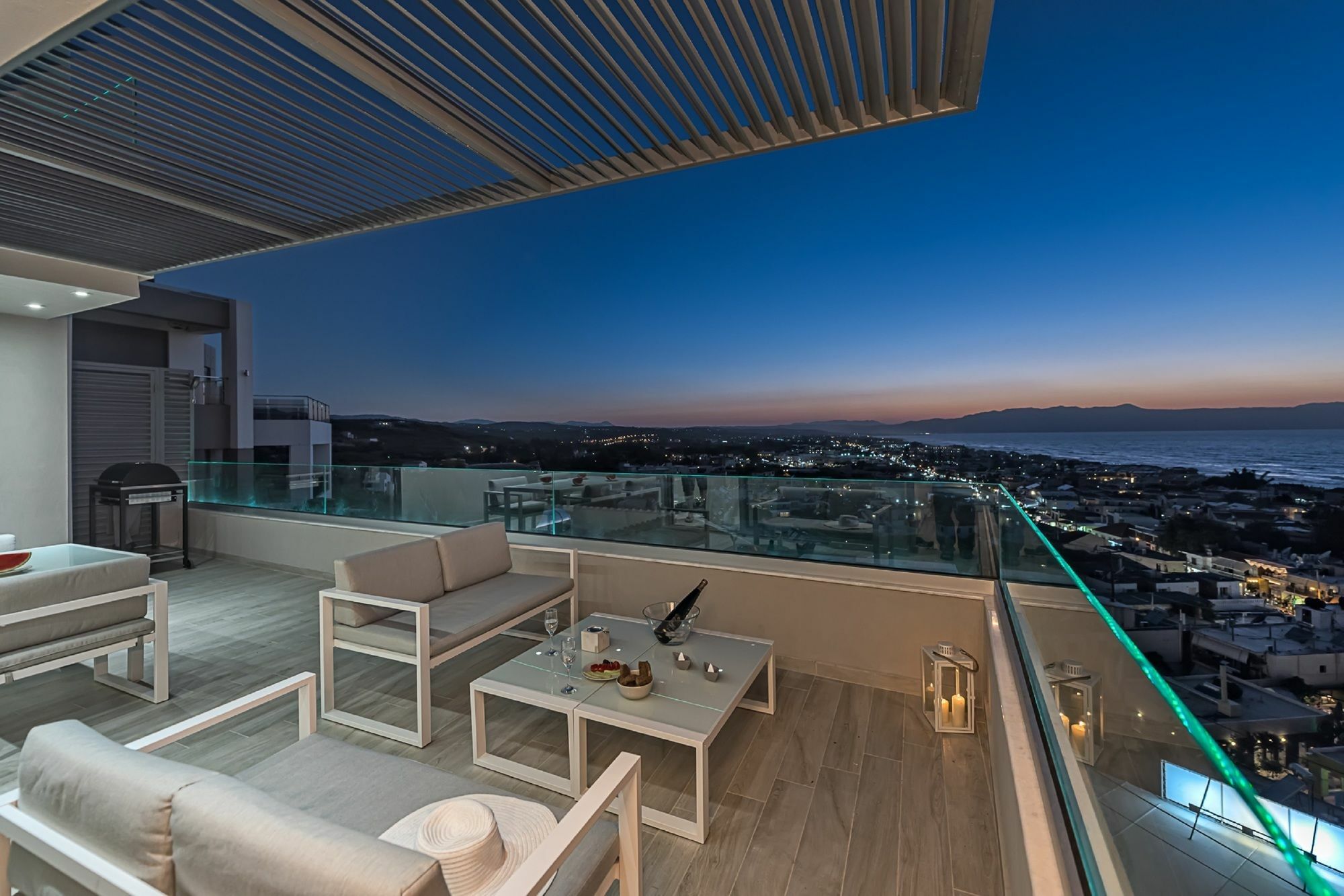 Aenaon Seaview Villa Platanias  Ngoại thất bức ảnh