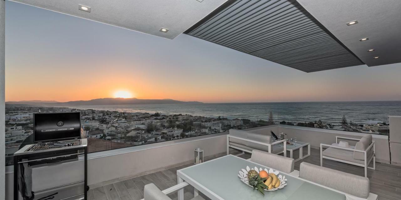 Aenaon Seaview Villa Platanias  Ngoại thất bức ảnh